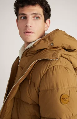 Jhonis Quilted Jacket in Brown