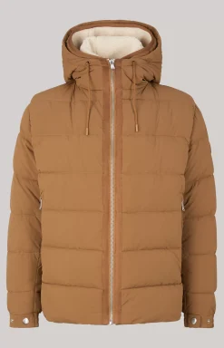 Jhonis Quilted Jacket in Brown