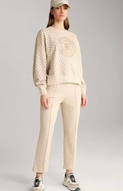 Jogging Pants in Beige