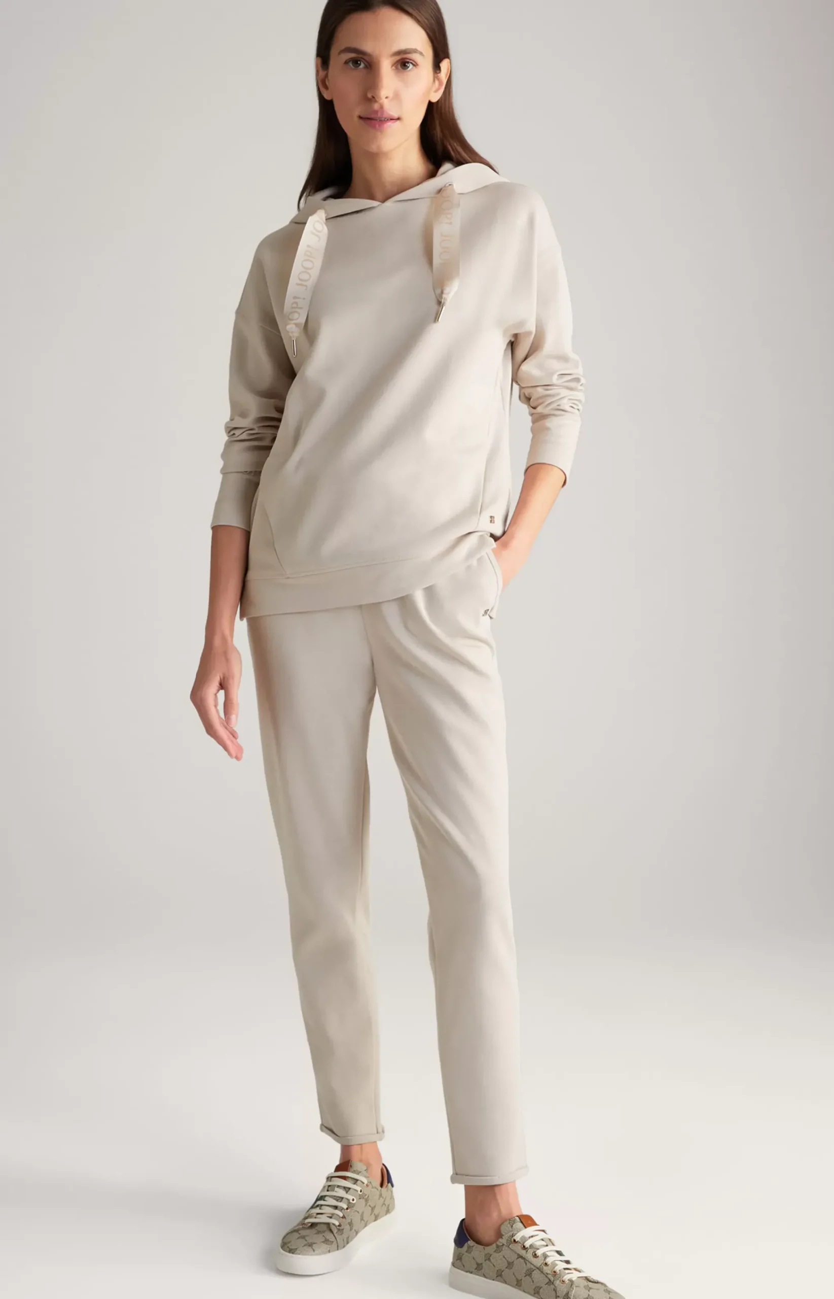 Jogging Pants in Nude