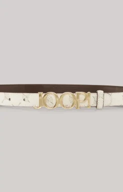 JOOP! Belt in Off-white