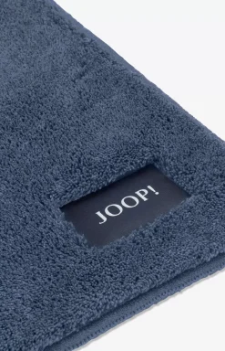 JOOP! CHECKS bath mat in navy, 70 x 120 cm