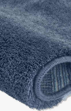 JOOP! CHECKS bath mat in navy, 70 x 120 cm