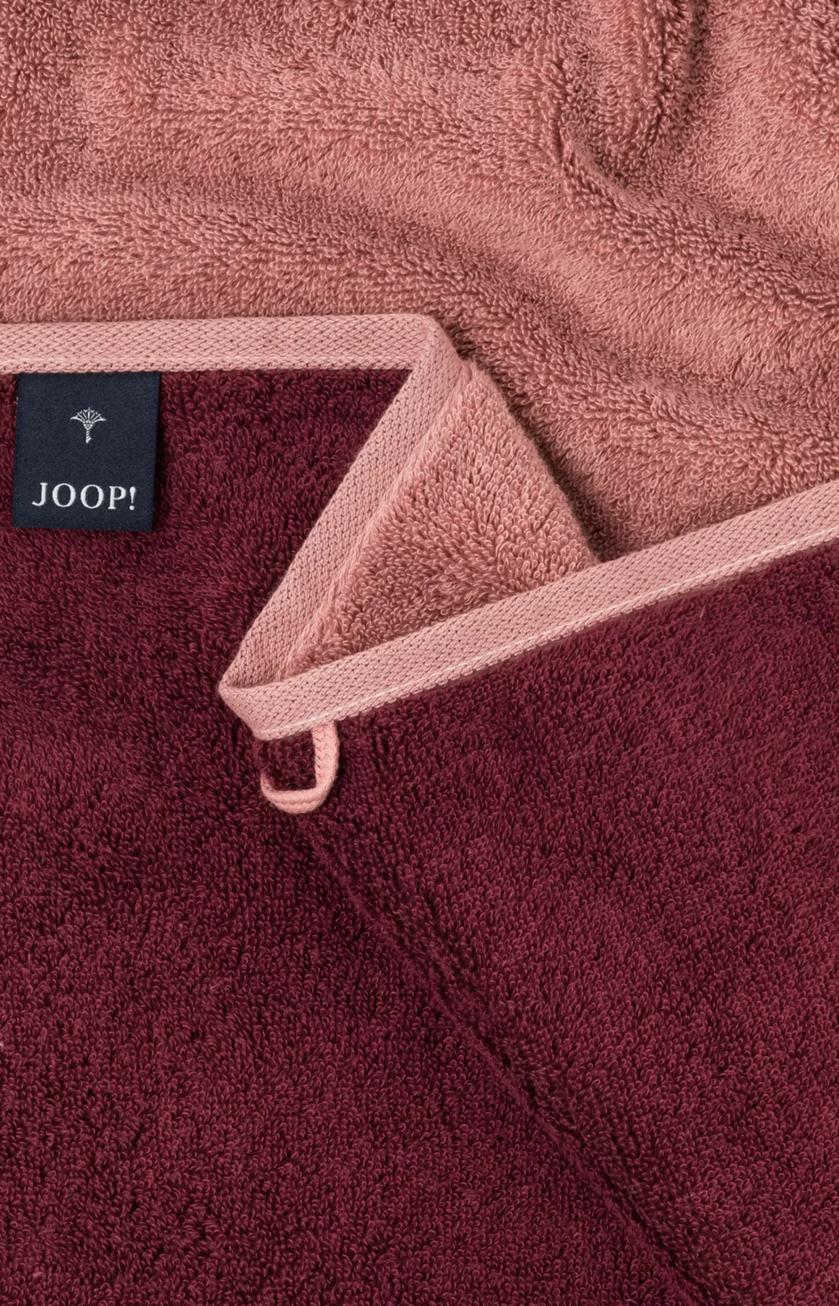 JOOP! CLASSIC DOUBLEFACE Terrycloth Range in Rouge