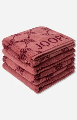 JOOP! CLASSIC DOUBLEFACE Terrycloth Range in Rouge