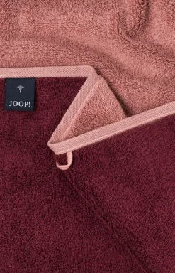 JOOP! CLASSIC DOUBLEFACE Terrycloth Range in Rouge