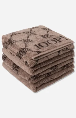 JOOP! CLASSIC DOUBLEFACE Terrycloth Range in Mocha