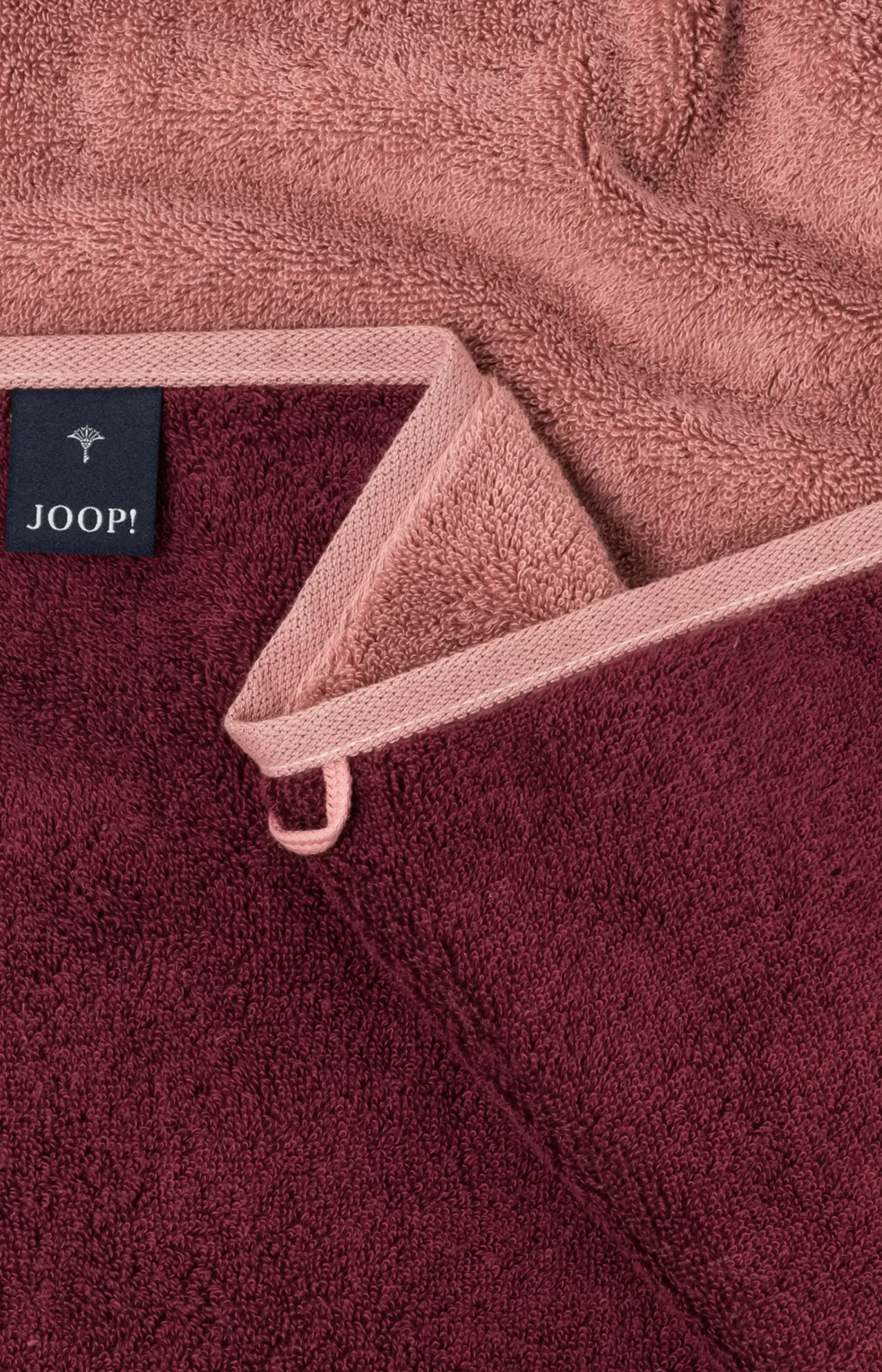 JOOP! CLASSIC DOUBLEFACE Terrycloth Range in Rouge
