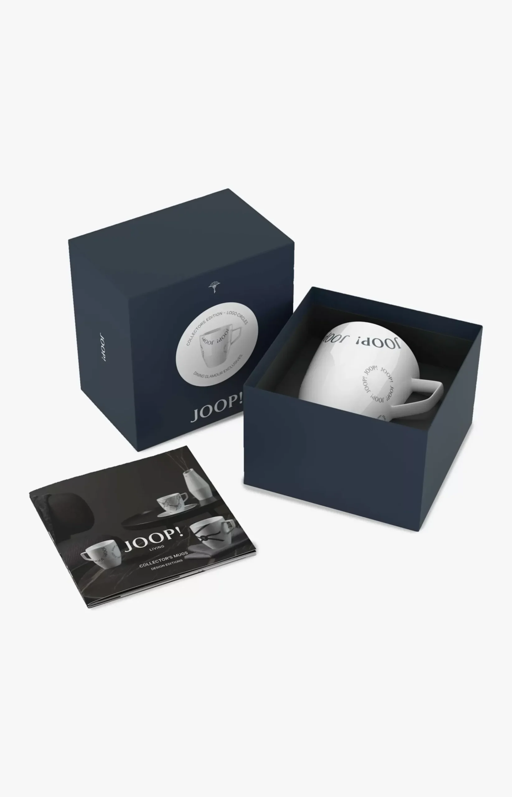 JOOP! COLLECTOR'S MUG FASHION EDITION AUTUMN/WINTER 2021/22 in White/Blue/Grey