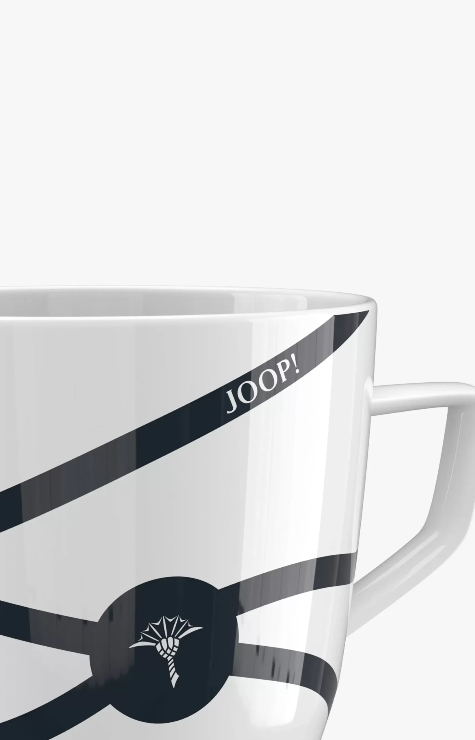 JOOP! COLLECTOR'S MUG FASHION EDITION AUTUMN/WINTER 2021/22 in White/Dark Blue