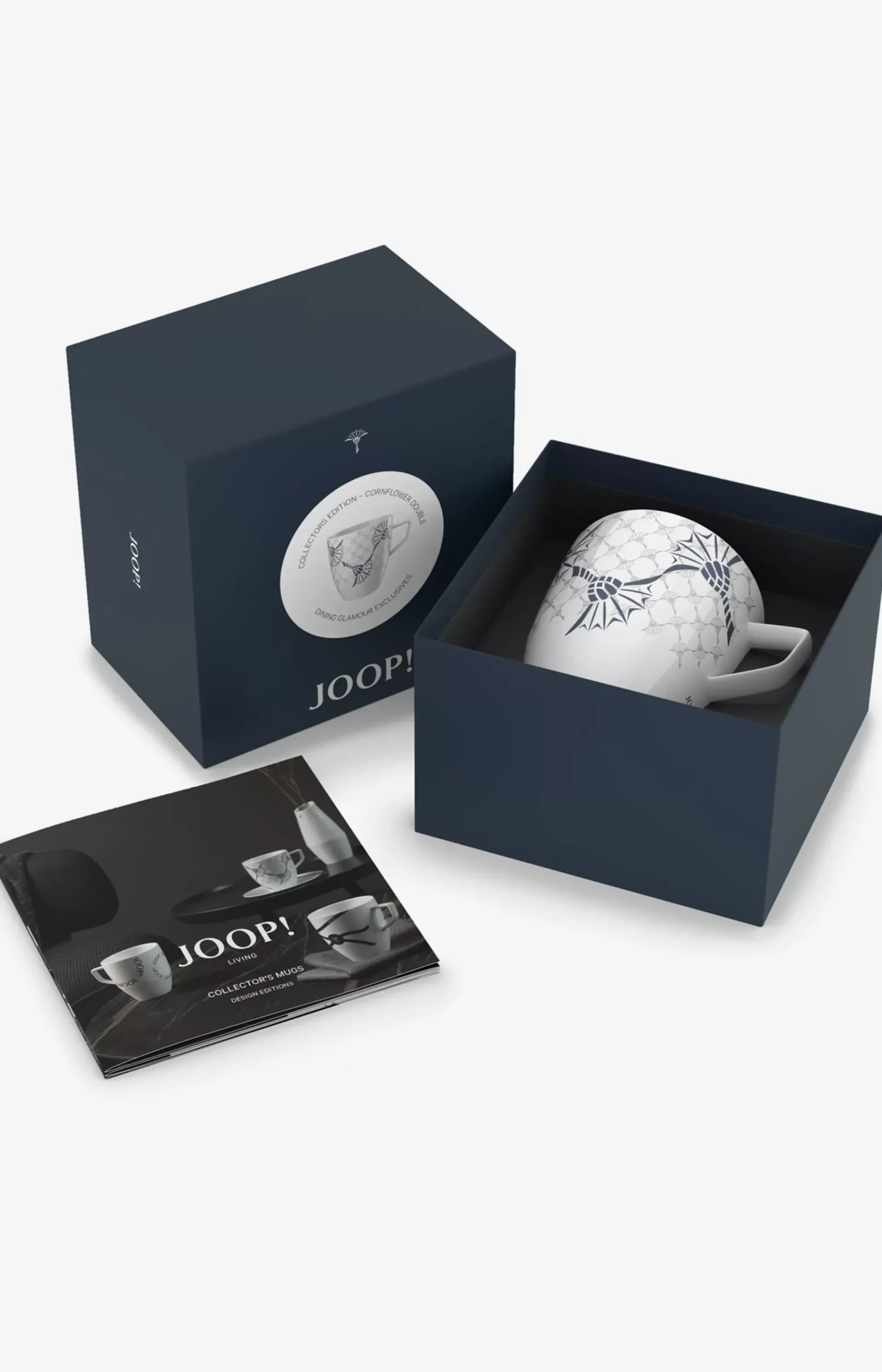 JOOP! COLLECTOR'S MUG FASHION EDITION AUTUMN/WINTER 2021/22 in White/Multicolour
