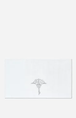 JOOP! CORNFLOWER Bath Mat in White, 70 x 120 cm