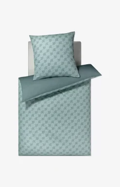 JOOP! CORNFLOWER DOUBLE bedlinen in aqua foam, 135 x 200 cm