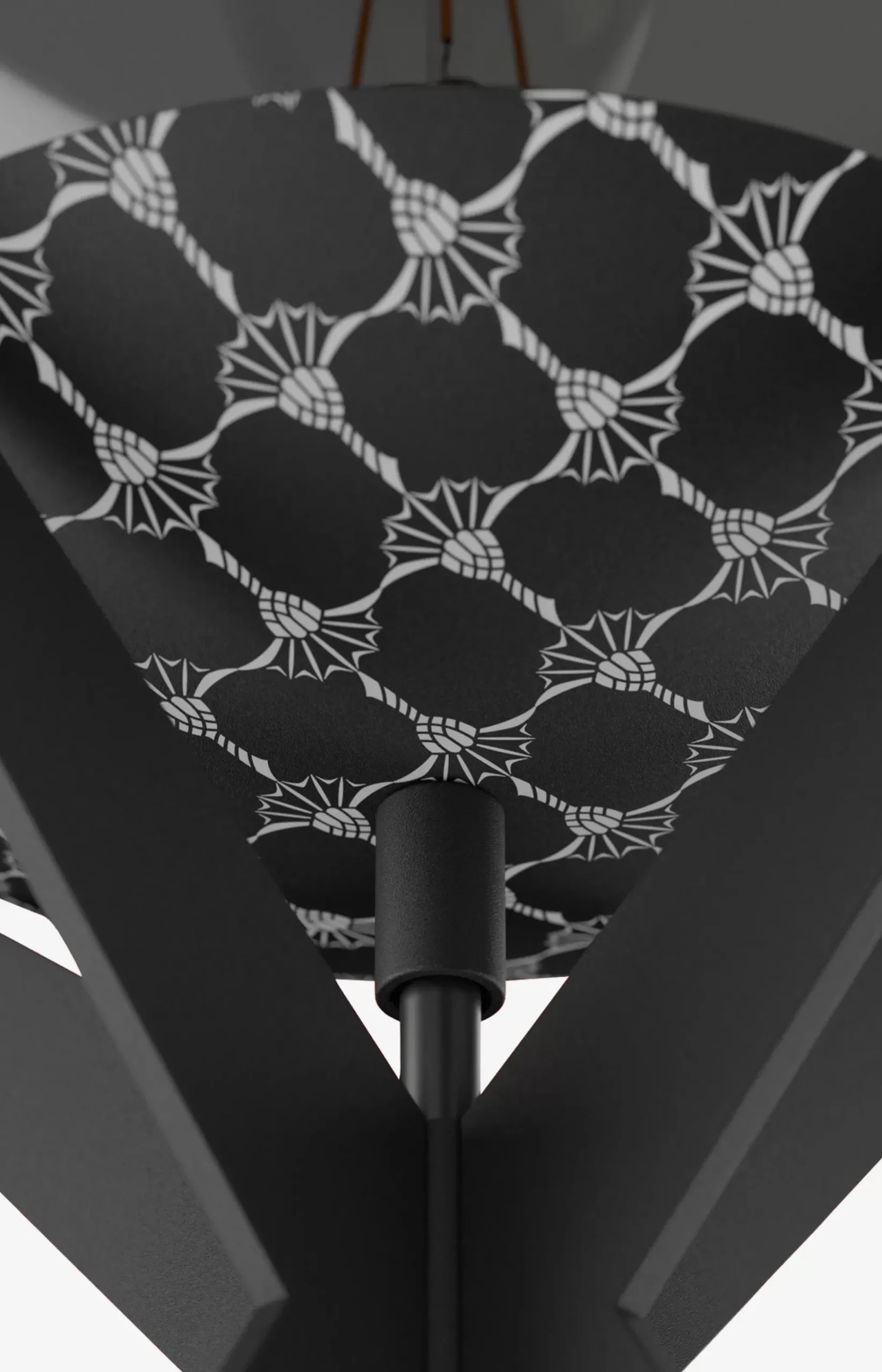 JOOP! CURVES LIGHTS table light, transparent glass/black