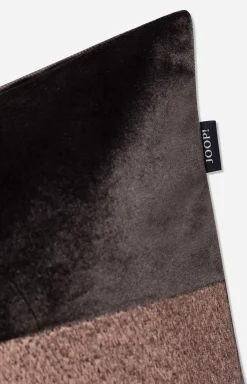 JOOP! DIMENSION decorative cushion cover in brown, 40 x 40 cm
