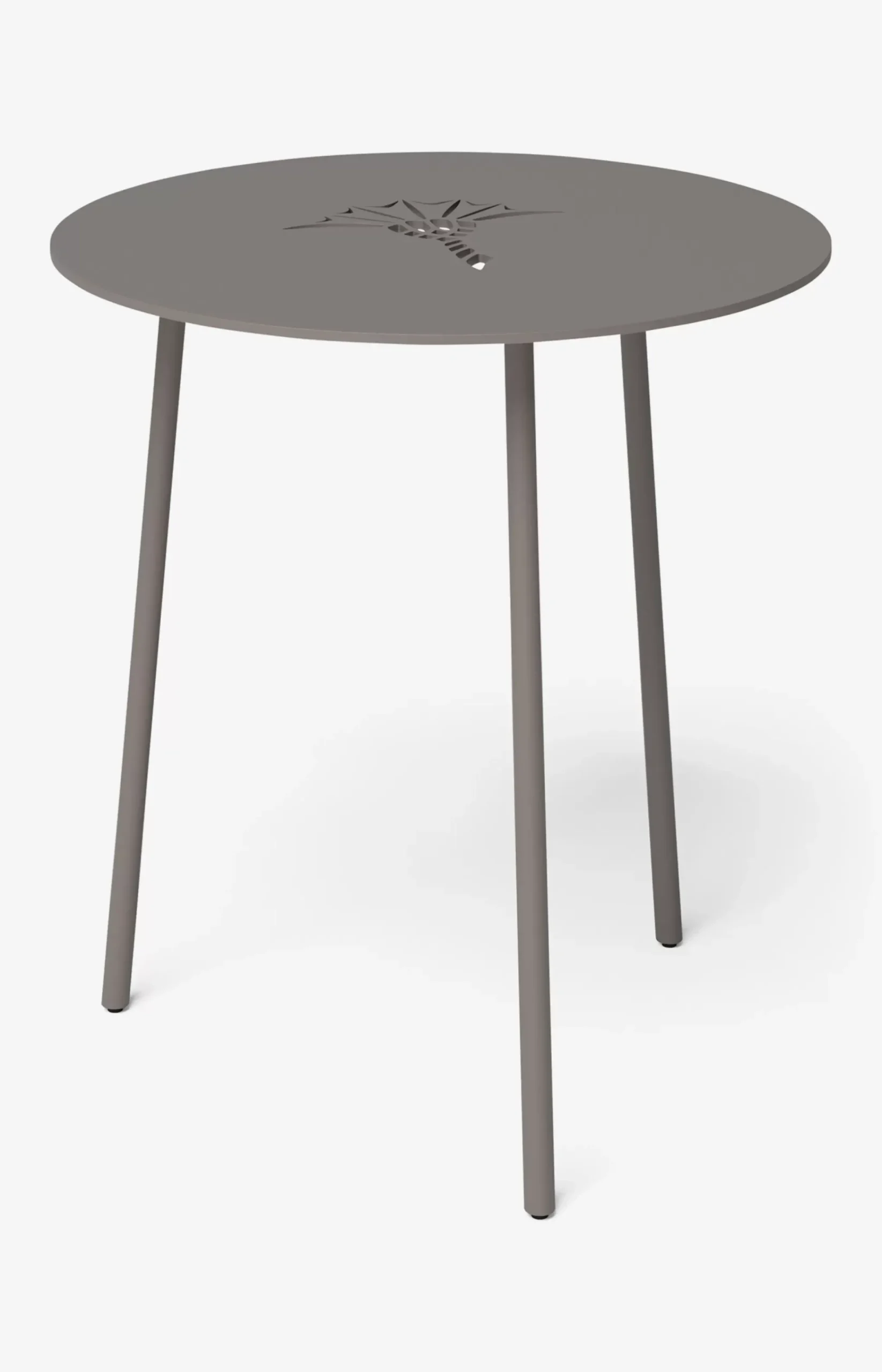 JOOP! EMBOSS side table, 40 x 42 cm in smoke