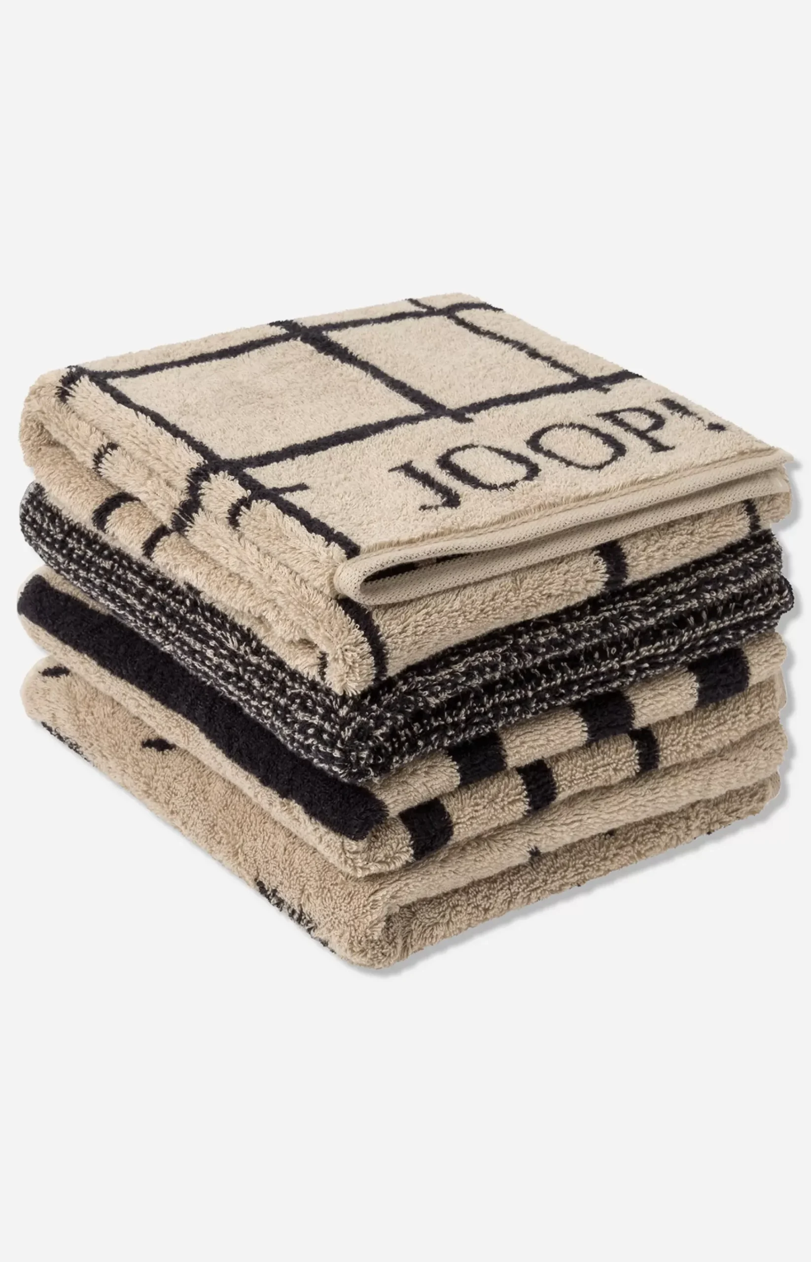 JOOP! FADED CORNFLOWER Terrycloth Range in Ebony