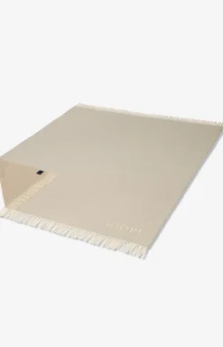 JOOP! FINE-DOUBLEFACE throw in cream/nature