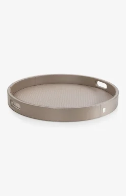 JOOP! Homeline - Large Round Tray in Grey