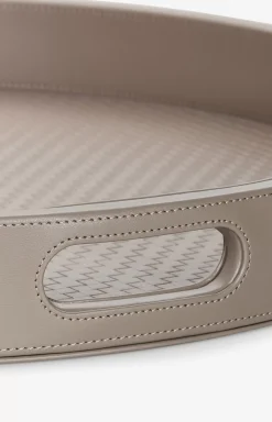 JOOP! Homeline - Large Round Tray in Grey
