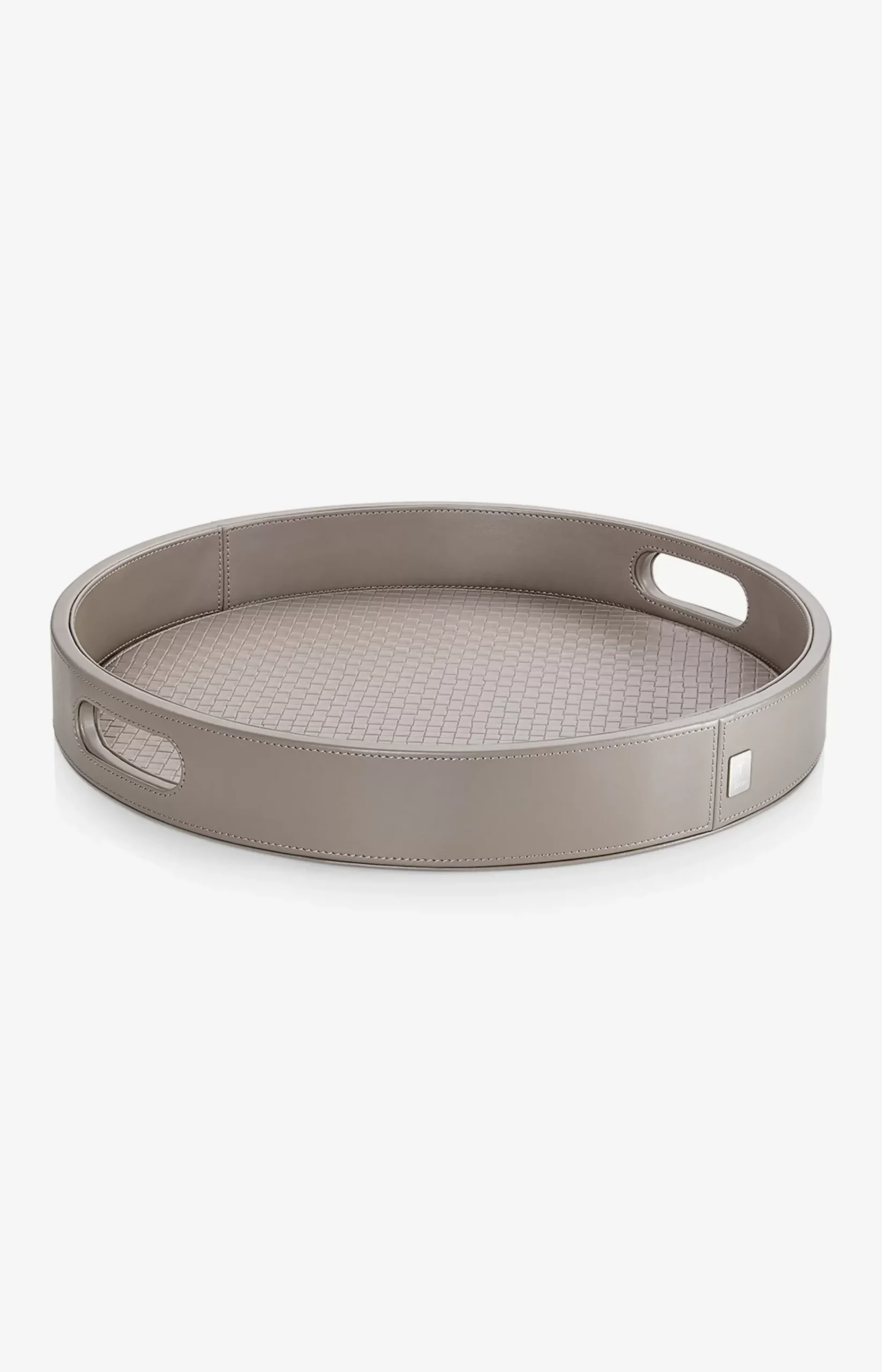 JOOP! Homeline - Small Round Tray in Grey