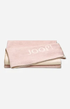 JOOP! MELANGE DOUBLEFACE throw in nude/cream