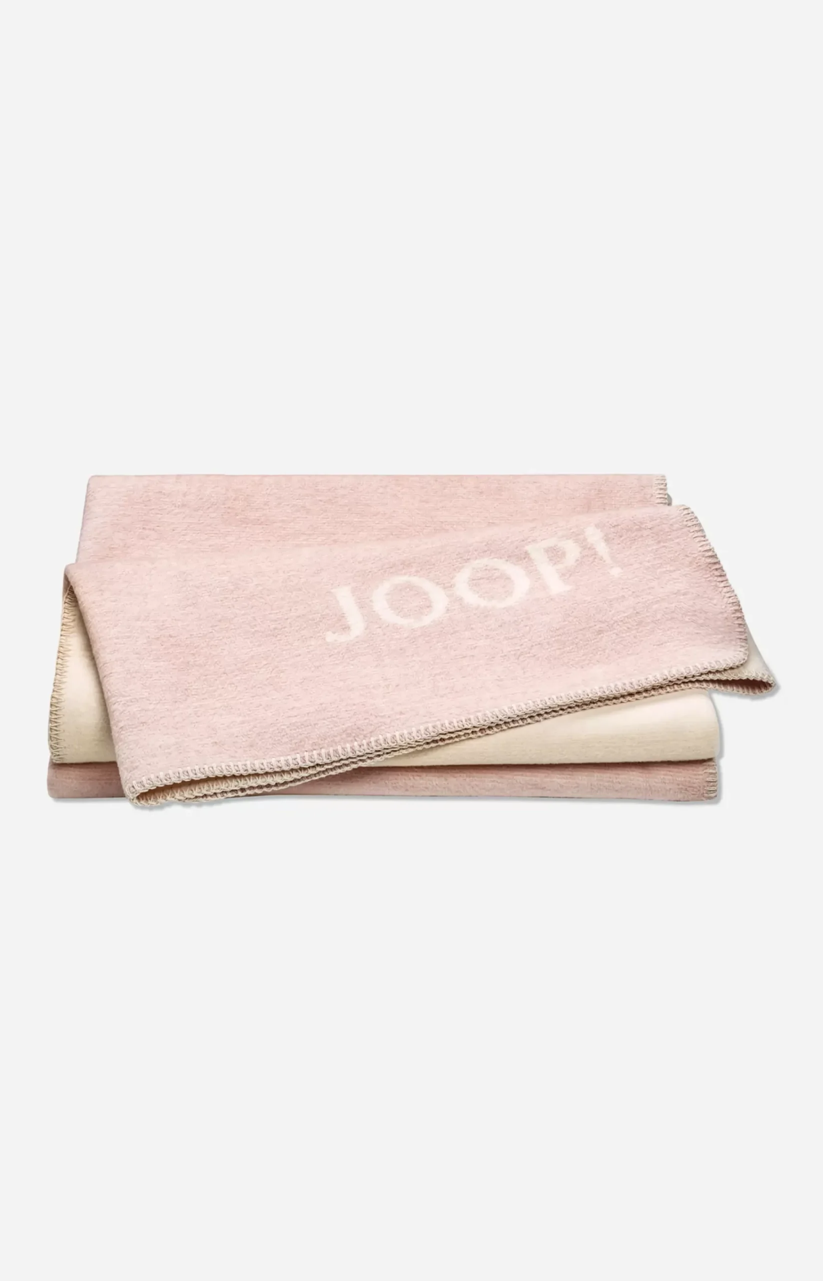 JOOP! MELANGE DOUBLEFACE throw in nude/cream