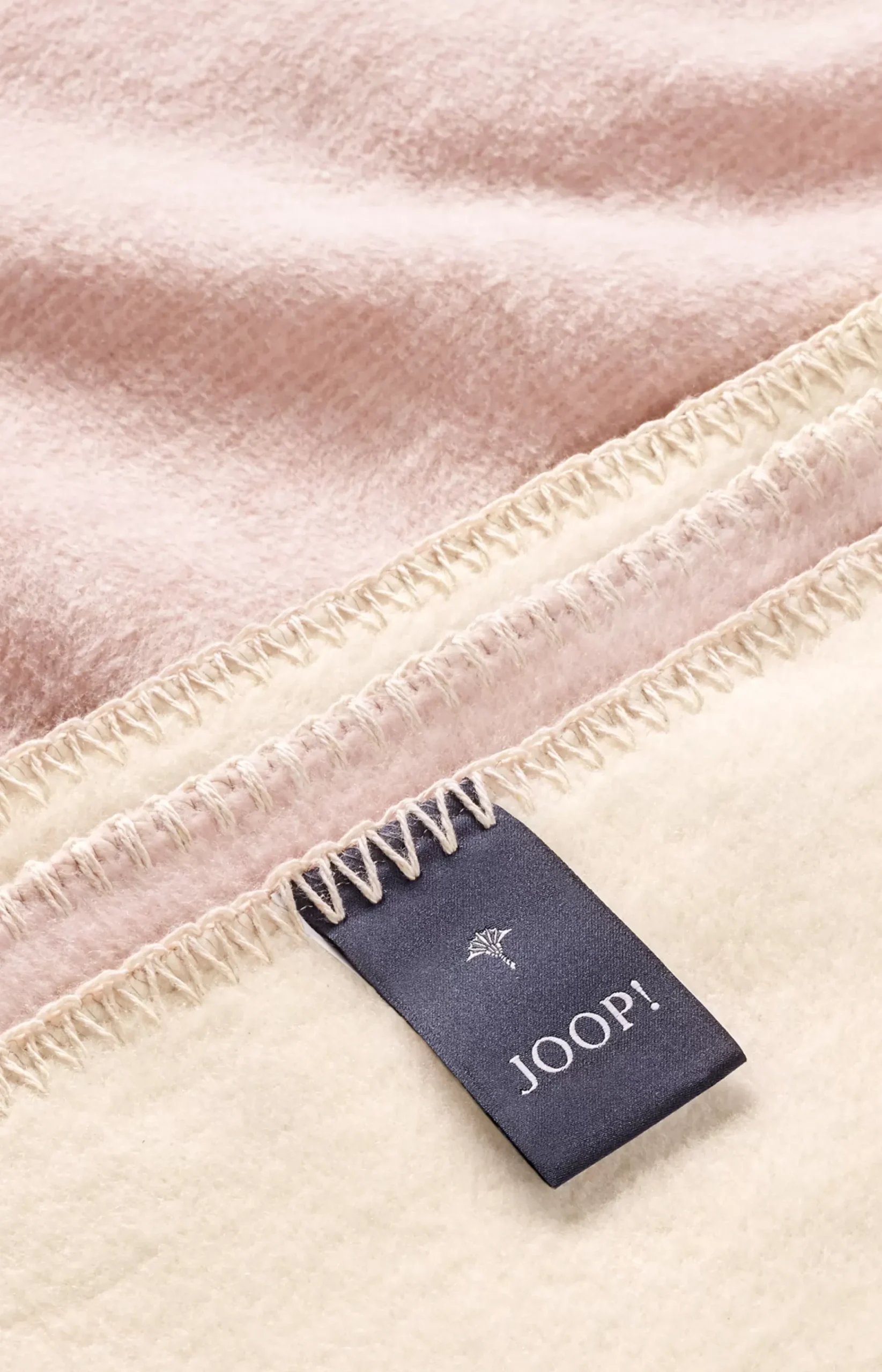 JOOP! MELANGE DOUBLEFACE throw in nude/cream