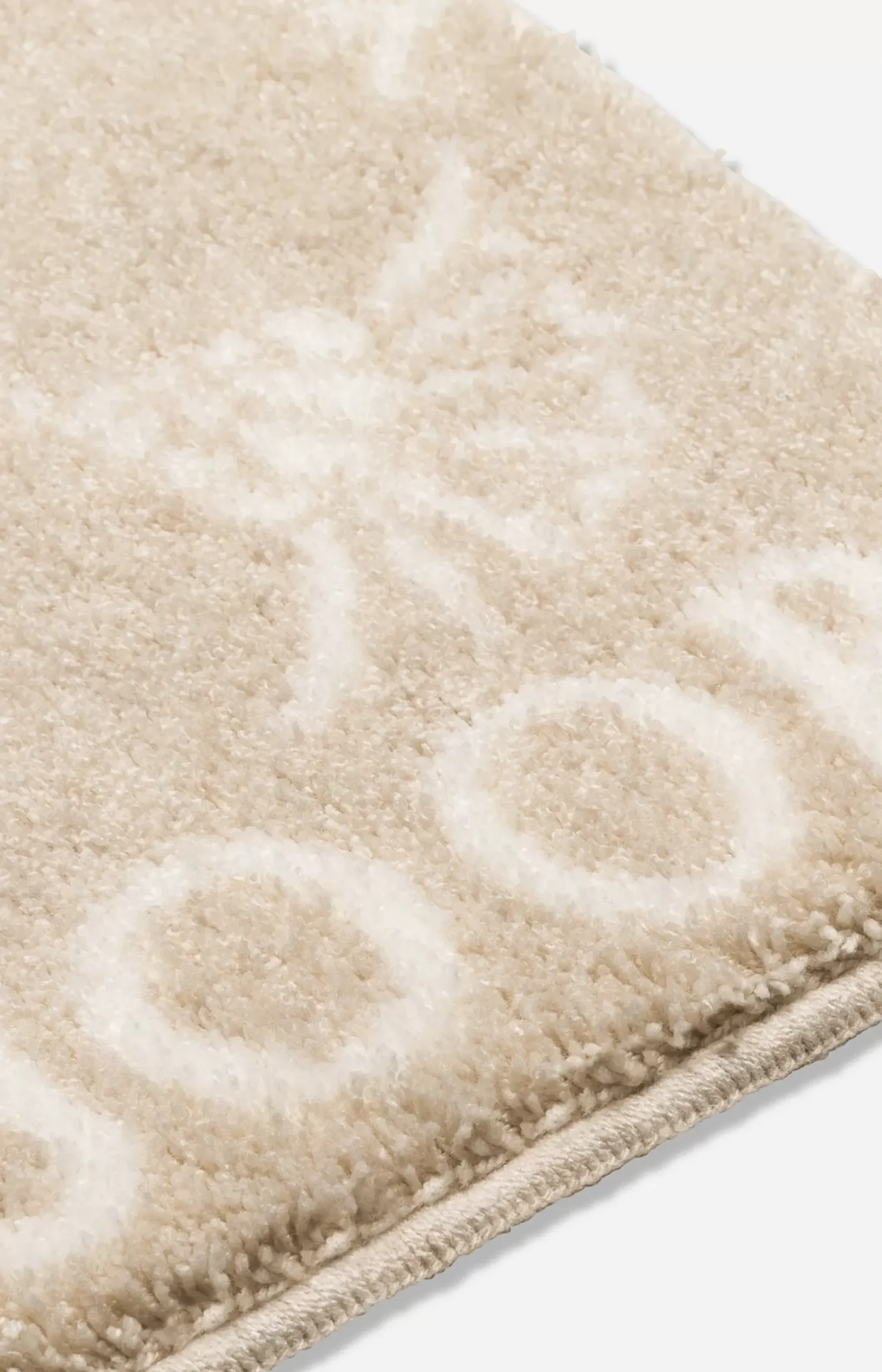JOOP! NEW CORNFLOWER ALLOVER Bath Mat in Natural, 70 x 120 cm