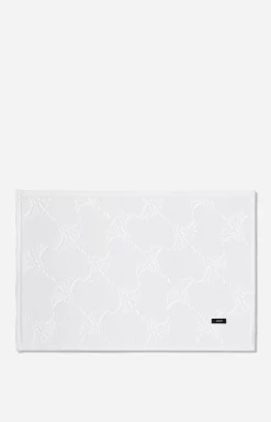 JOOP! NEW CORNFLOWER Bath Mat in White, 60 x 90 cm
