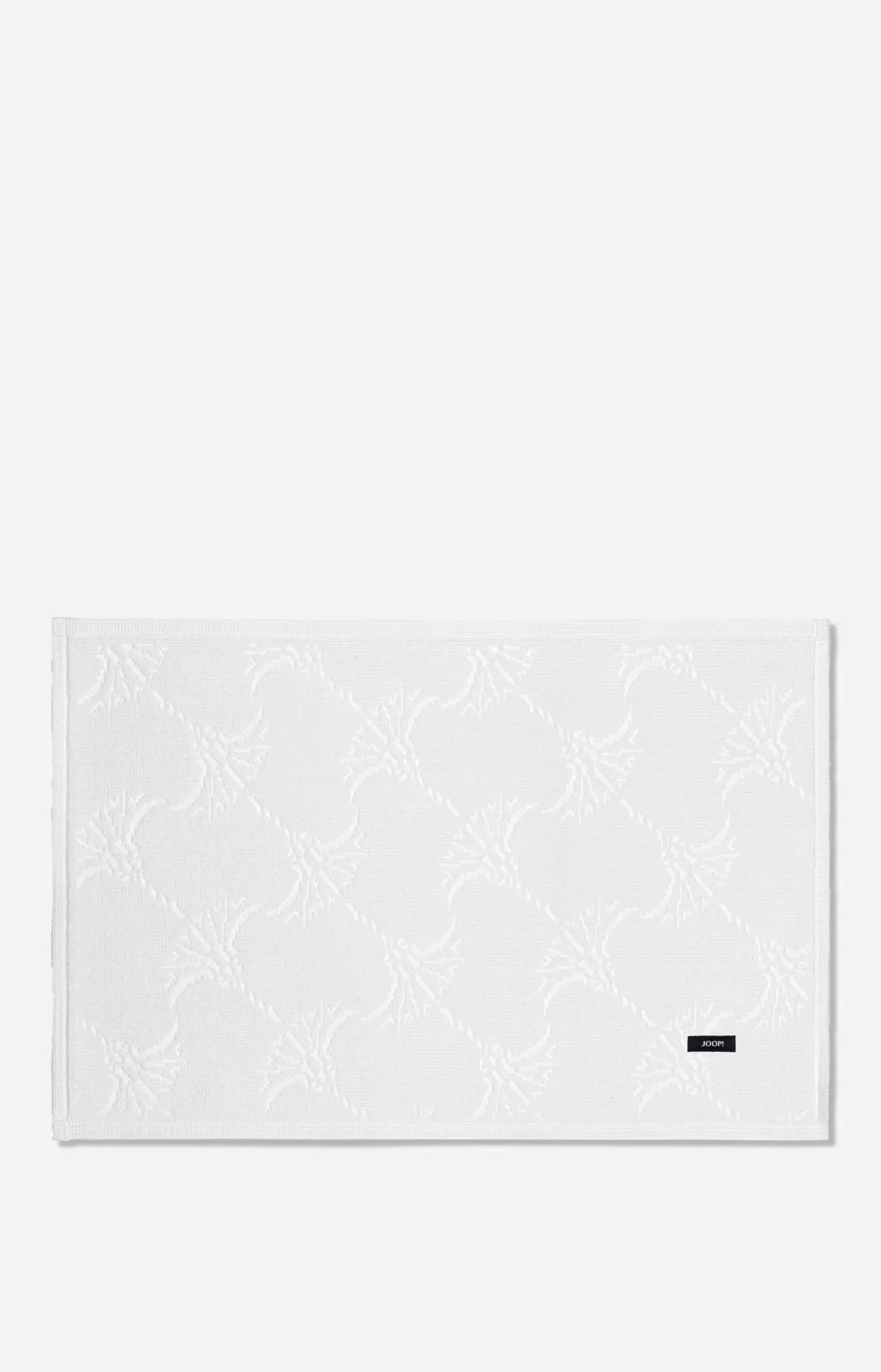 JOOP! NEW CORNFLOWER Bath Mat in White, 60 x 90 cm