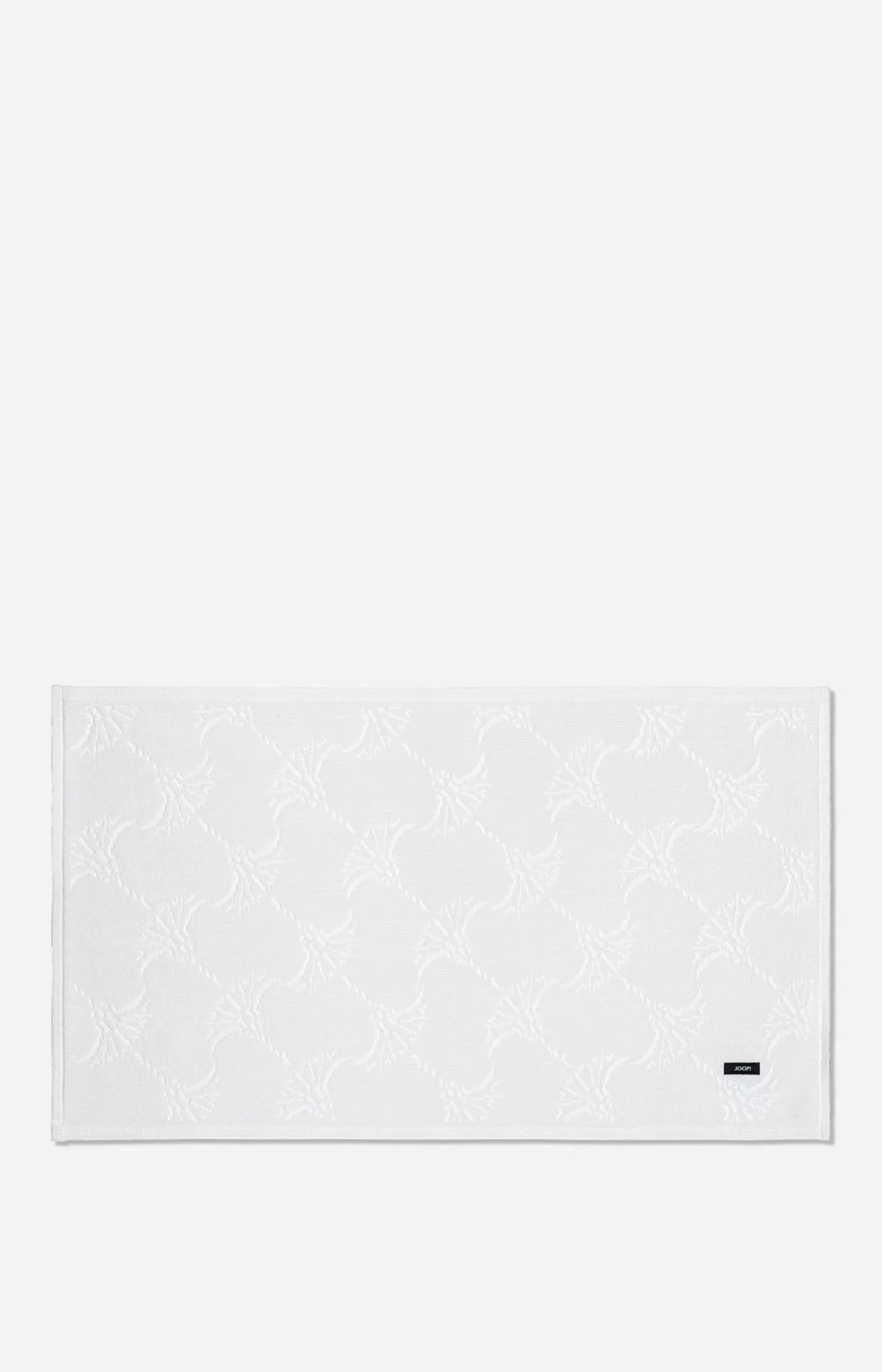 JOOP! NEW CORNFLOWER Bath Mat in White, 70 x 120 cm