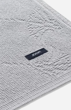 JOOP! NEW CORNFLOWER Bath Mat in Silver, 60 x 90 cm