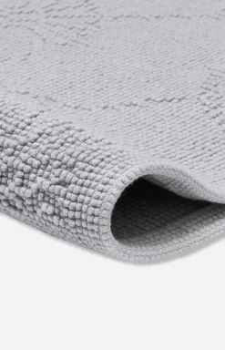 JOOP! NEW CORNFLOWER Bath Mat in Silver, 60 x 90 cm