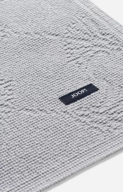 JOOP! NEW CORNFLOWER Bath Mat in Silver, 70 x 120 cm
