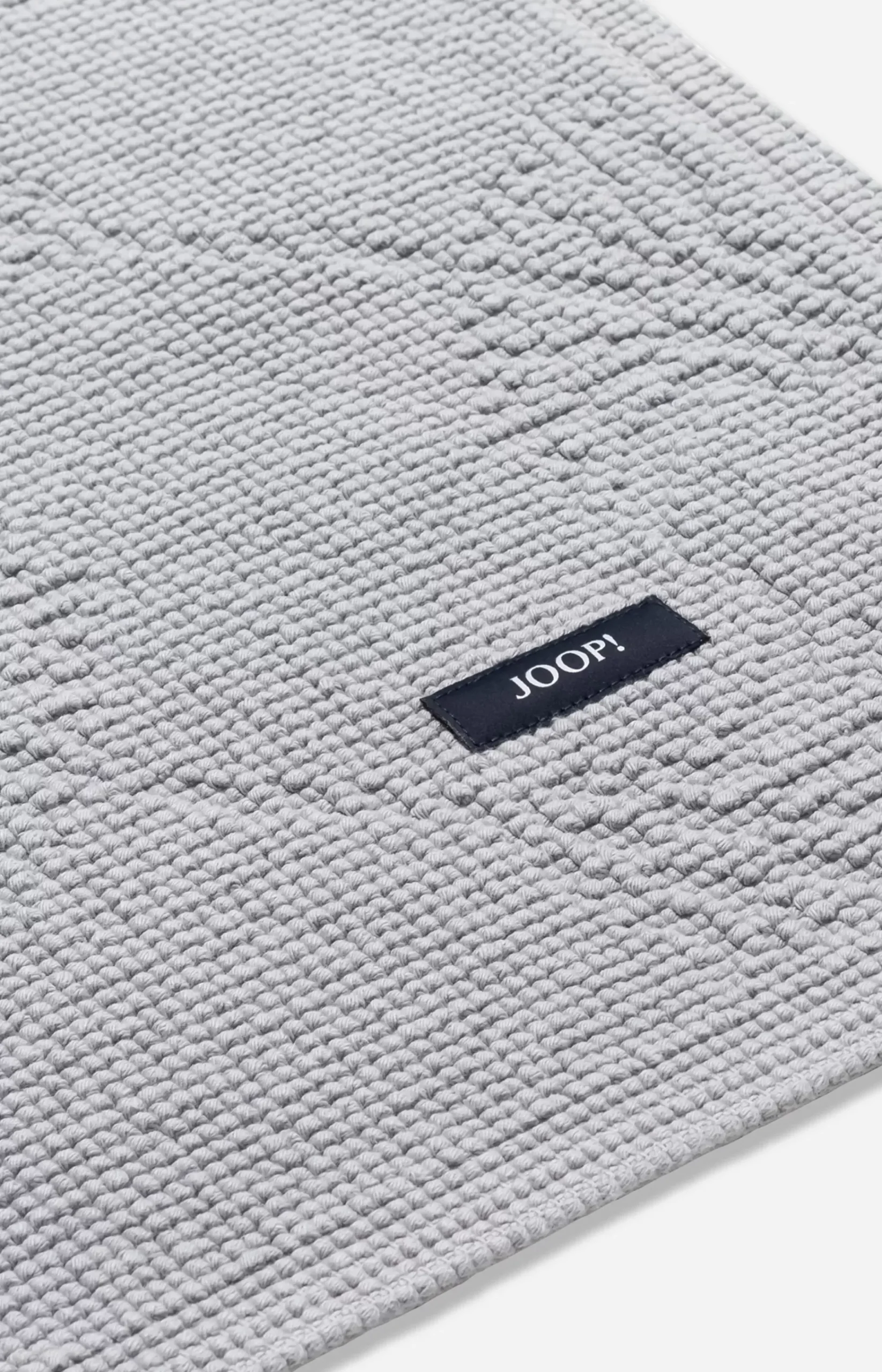 JOOP! NEW CORNFLOWER Bath Mat in Silver, 70 x 120 cm