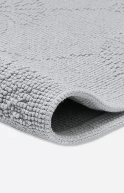 JOOP! NEW CORNFLOWER Bath Mat in Silver, 70 x 120 cm