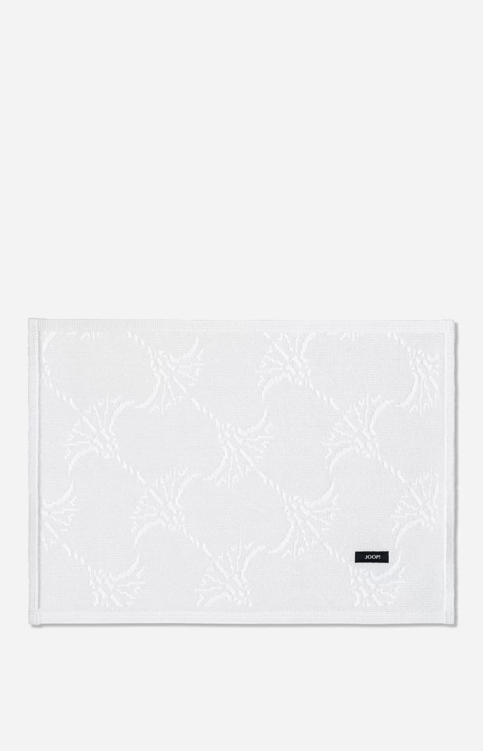 JOOP! NEW CORNFLOWER Bath Mat in White, 50 x 70 cm