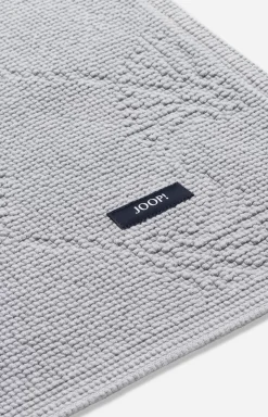JOOP! NEW CORNFLOWER Bath Mat in Silver, 50 x 70 cm