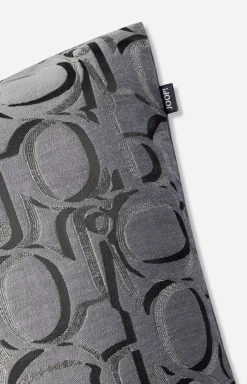 JOOP! Ornament Decorative Cushion Cover in Anthracite, 50 x 50 cm