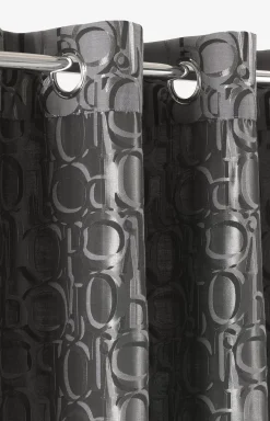 JOOP! Ornament Ready-Made Curtain in Anthracite