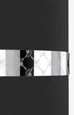 JOOP! ROUND LIGHTS CHROME round wall light, black/chrome