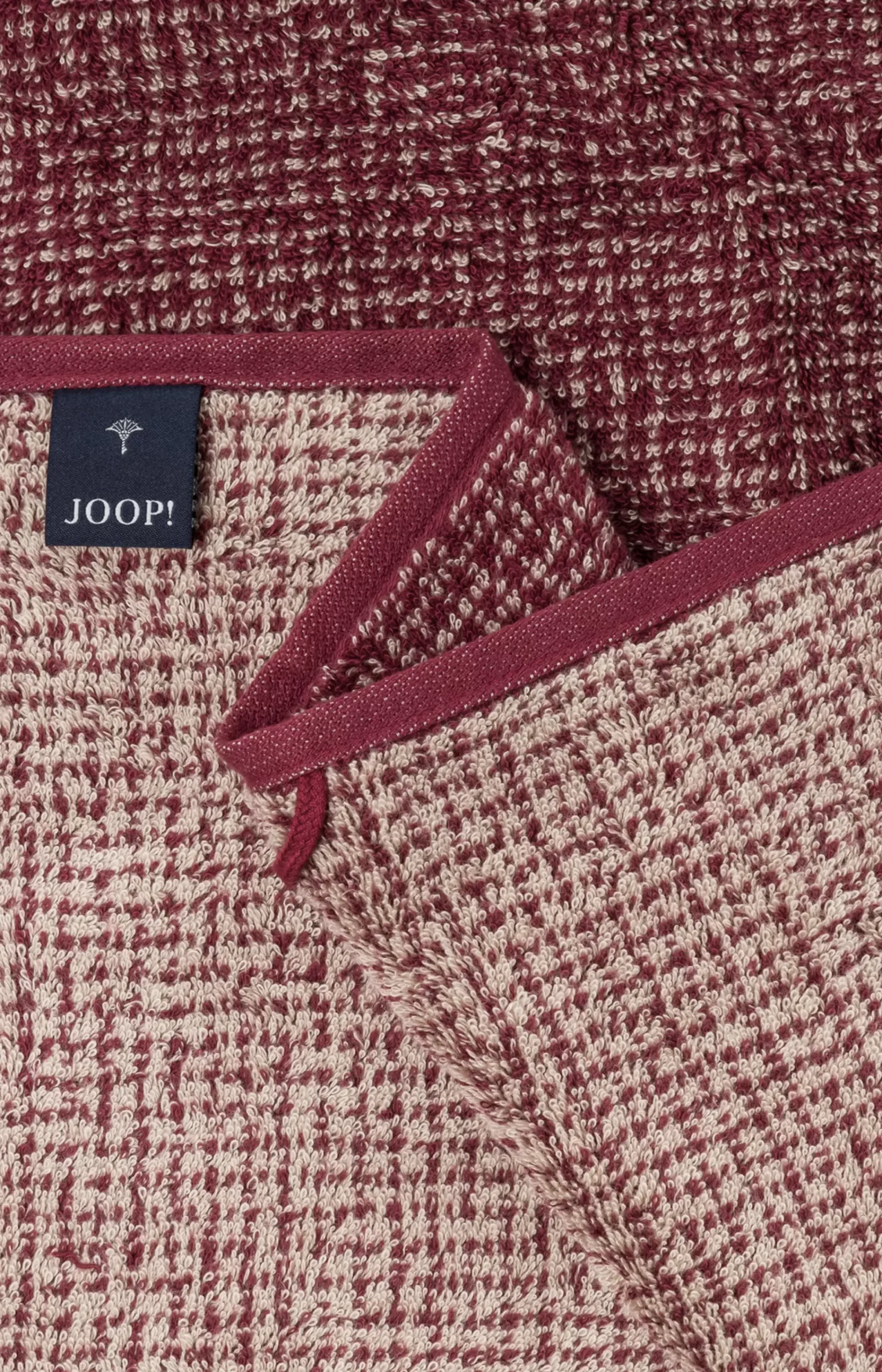JOOP! SELECT ALLOVER Terrycloth Range in Rouge