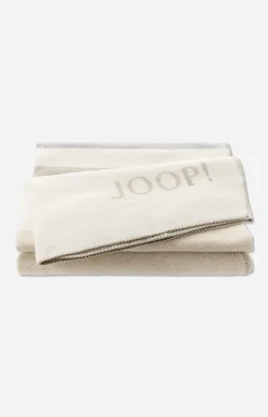 JOOP! SHUTTER Blanket in Natural