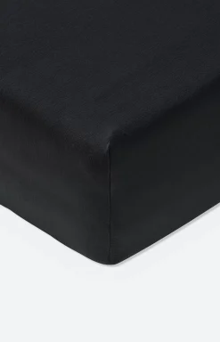 JOOP! UNI fitted bed sheet in black