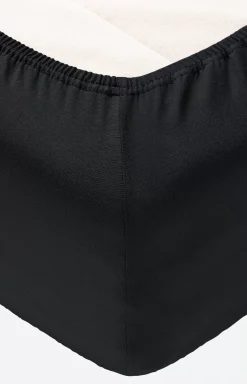JOOP! UNI fitted bed sheet in black