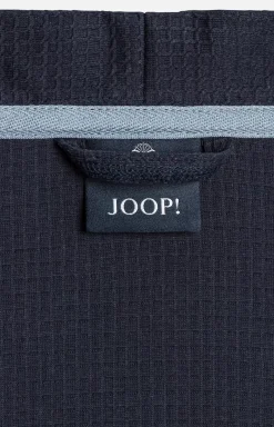JOOP! UNI-PIQUÉ Bathrobe for Women in Navy