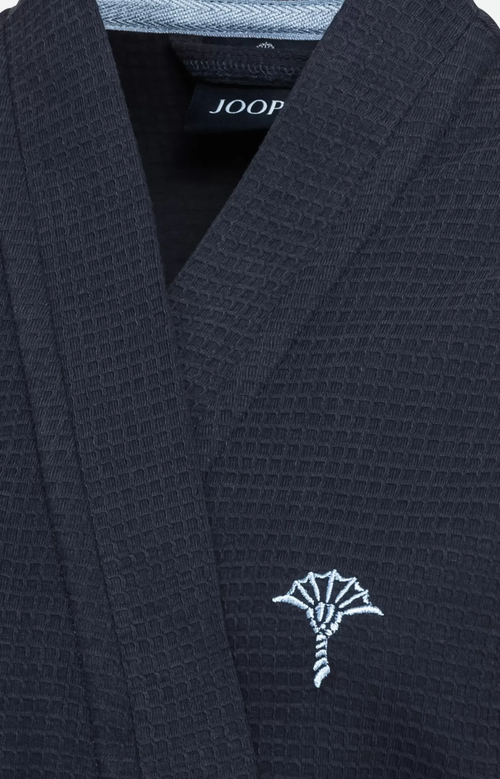 JOOP! UNI-PIQUÉ Bathrobe for Women in Navy