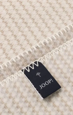 JOOP! WOVEN Blanket in Cream