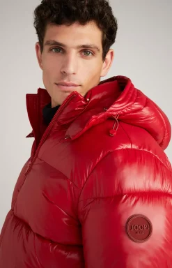Joshas Quilted Jacket in Red